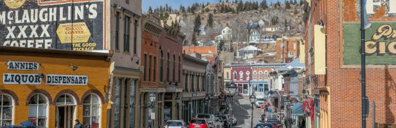 Historic Downtown Central City, Colorado